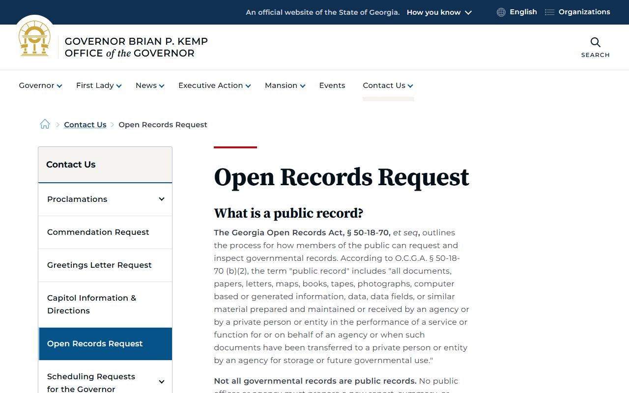 Pickens County Clerk of Superior Court Georgia open records access source