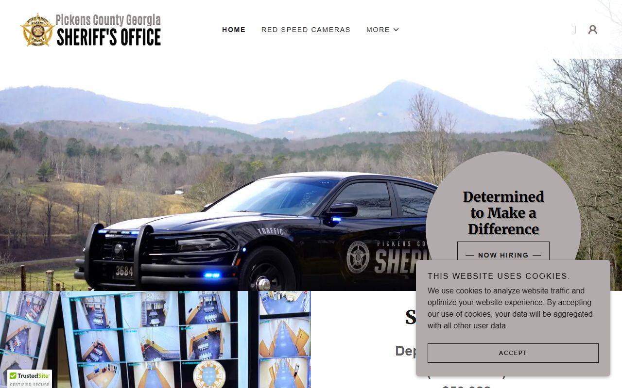Pickens County arrest records and sheriff office information