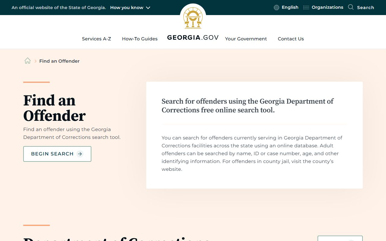 Pickens County criminal court records and Georgia offender search information