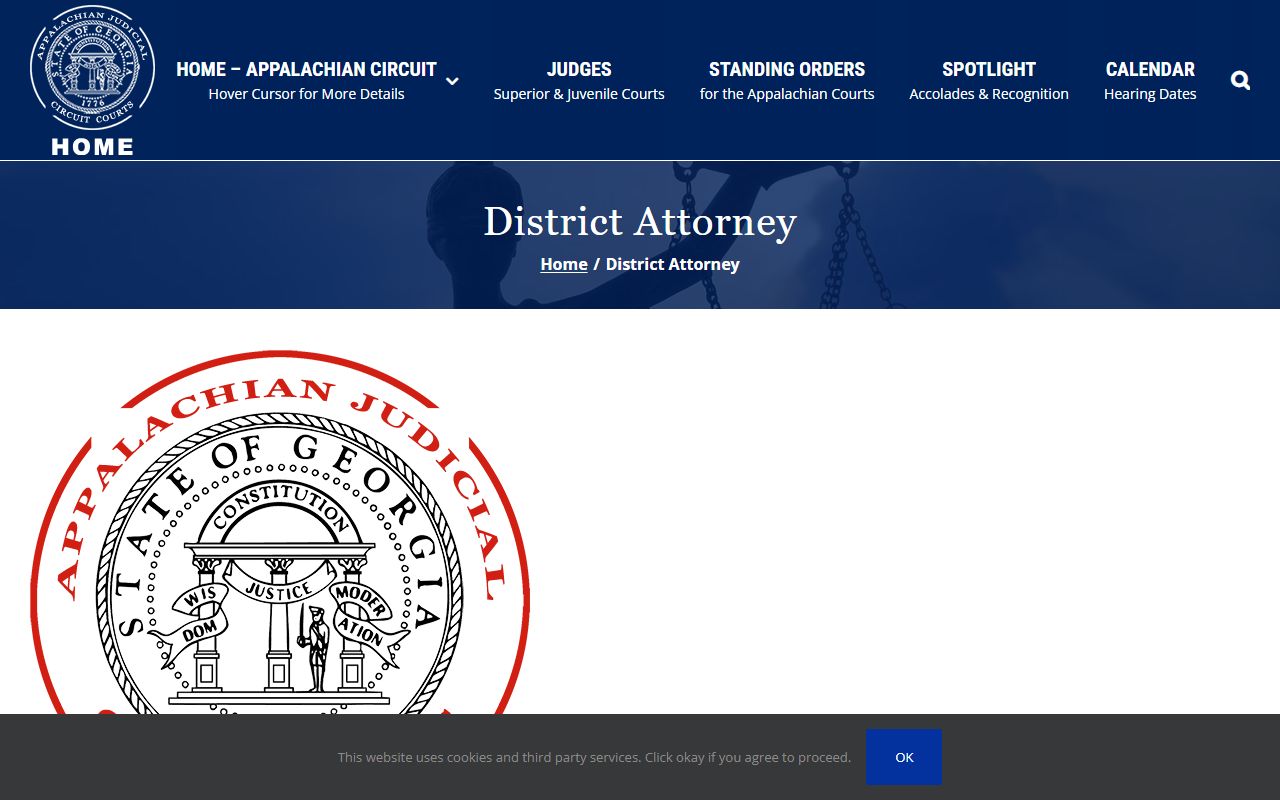 Pickens County Superior Court Appalachian Circuit District Attorney source