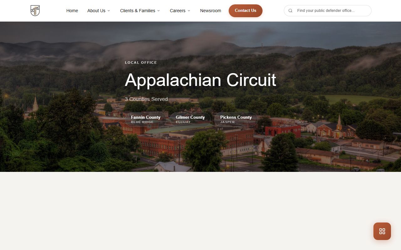 Pickens County Superior Court Georgia Public Defender Council Appalachian Circuit source