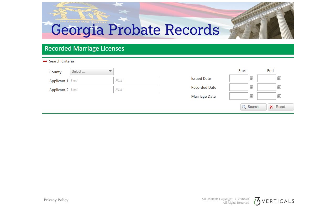 Pickens County marriage records Georgia Probate Records marriage search